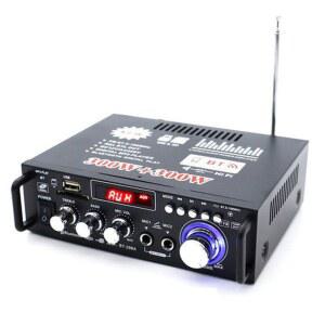 BT 298A 블루투스 미니 엠프 FM 5종 2CH HIFI 파워 고출력