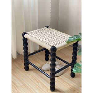 라탄 의자 감성 11color 디자인 와이체어 방꾸미기 실내 세븐 디자인필링 검정다리