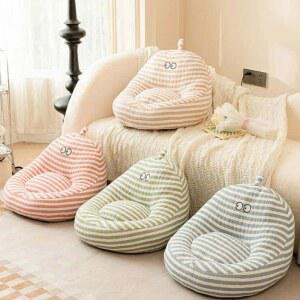 빈티지 좌식 소파 쿠션 캐릭터 미니 바닥 거실 방석 자취 11 45x30cm 1인 의자