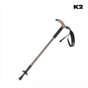 [롯데백화점]케이투 공용 워킹 트래킹 활용가능 두랄루민 T그립 3단스틱 단품 KUA25T03