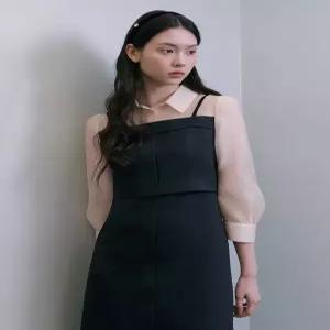 26 SS 잇미샤 셔츠 레이어드 원피스 ITQ2ZOP890