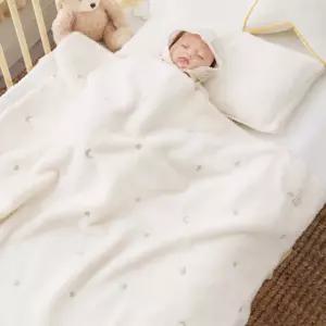 제이앤제나 아기 애착 이불 담요 극세사 달별 90X140