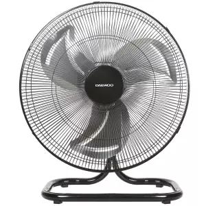 26년형 대우 빈티지 인테리어 클래식 20인치 탁상형 메탈선풍기 공업용 블랙