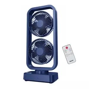 양날개선풍기 루베크007 리모컨 듀얼팬 양날개 선풍기 USB충전식