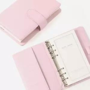 [문구/오피스] 데일리픽 다이어리형 노트 A6 핑크 유선노트