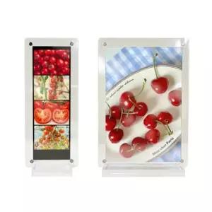 네컷보관 마그네틱 아크릴 액자 스탠드 인생네컷 엽서사이 2X6