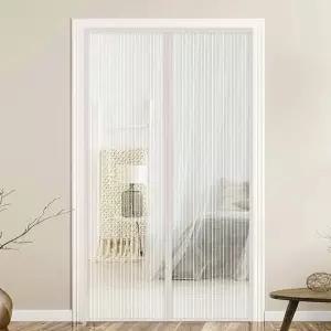 흰색모기장 자석모기장 해충 흰색 120x210cm 현관방충망 화이트