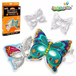 컬러룬 3D 컬러링 울리 (나비 마스크) (2개입)