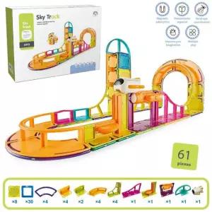케이맘 스카이트랙 61PCS 자석블럭 B1352