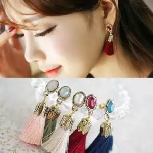 여름 미카르 태슬 귀걸이