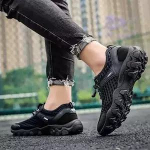 [무료배송] 트래킹화 아쿠아 등산신발 메쉬 빠지 경량 워터슈즈