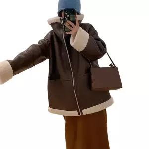 양가죽무스탕 여성 램스킨 양털 하프