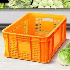 [무료배송] F플라스틱박스 2호 노랑 다용도 감자 김치 과일 대형