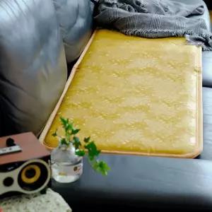 슈마켓 3인용 쇼파전기매트 골드 50cmx 130cm