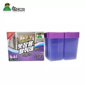 슈마켓 옷장용 탈취제4P세트 라벤더향