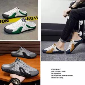 메쉬 하프 스니커즈 여름 운동화