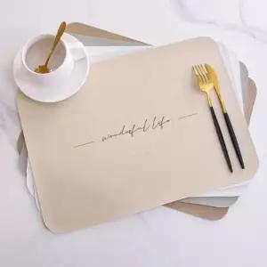 북유럽 스타일 방수 음식 테이블 위생 식탁 매트