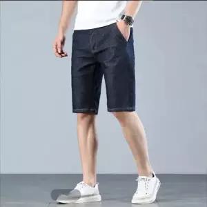 바지 청 빈티지 남사친 롤업 반바지 워싱 진청 데님반바지 스판 5부 스포M1