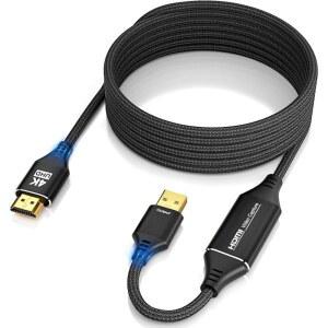 RUIZHI 비디오 캡처 카드 녹음기 기록 라이브 호환 강의 녹화용 캠코더 DSLR