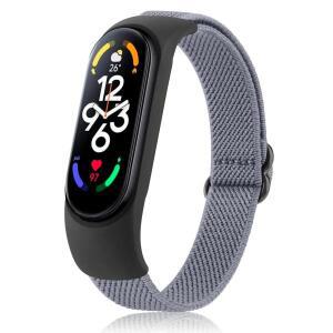 Xiaomi Mi Band 7 6 5 4 3 시계 밴드 조절 식 손목 밴드 Xiaomi Mi Band 3 4 5 6 7 팔찌 교체 용 탄성 루프