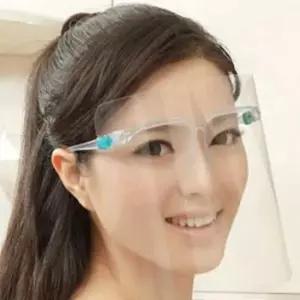 야간안경 안면 눈 보호 페이스 쉴드 안전 고글 형 안경 투명