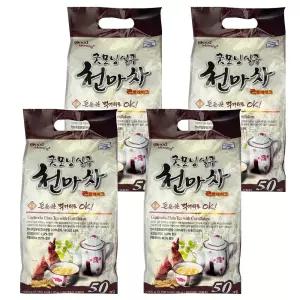 굿모닝 실큐 천마차 50포 국내산천마 아침대용 콘플레이크 X4개