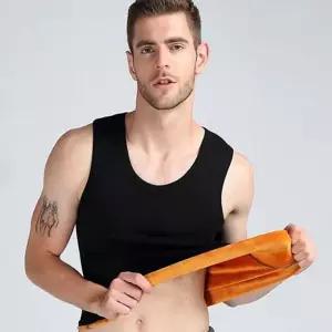 체온 유지 착용감 신축성 좋은 남자 겨울 기모 나시 성인 내복 세트 남성 발열내의