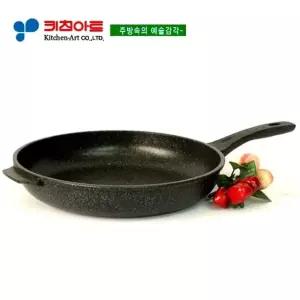 키친아트 슈프림스톤(은나노)열센서 후라이팬32CM