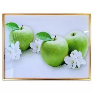 생활소품 꽃과풋사과 아크릴액자 대