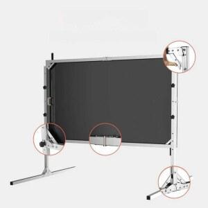 빔프로젝터스크린 대형 사무실 전동 카페 스크린빔 와이드