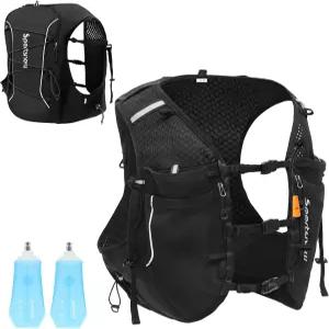 스포츠뉴 여성용 러닝 조끼 방수 휴대폰 포켓이 있는 경량 10L 하이드레이션 백팩 하이킹 트레일용 워터