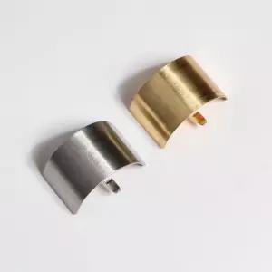 집게핀 브러시 럭셔리 헤어 실버 핀 금속 쿨 버클 로프 액세서리