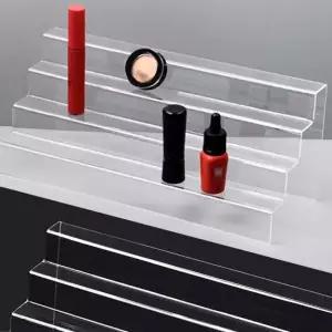 계단식 아크릴 4단 진열대 300mm 화장품/소품 진열대