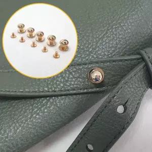 가죽공예 부자재 단추 솔트레지 골드 10mm 5P