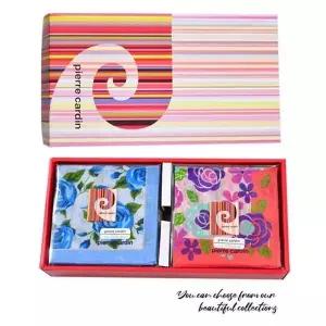 [다잇템]여성 플라워패턴 알록달록 화려한색상 손수건_P335614371