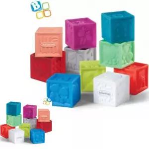 영유아용품 스퀴즈 신생아 스택 비키즈 치아발육기 감각놀이블럭세트