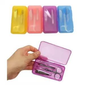 손톱깍이[손톱깍이 4종세트]손톱깍이/손톱깍이/손톱깍이/귀이게/쪽집게/큐티클가위/인쇄가능[주경]