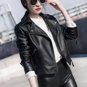 재킷 봄 가을 간절기 여성 슬림핏 라이더 가죽 자켓 점퍼