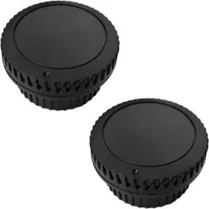 Body Cap and Rear Lens Cover for Canon EOS EF EF-S Mount Camera on T7 T6 90D 80D 77D 70D 60D 5Ds 1DX