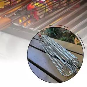 캠핑바베큐 IRON POLE적용 BBQ 원형 그릴바구니 캠핑바베큐 IRON