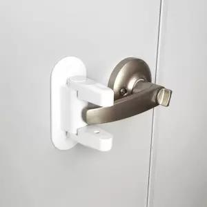 방문손잡이 방문 손잡이 안전 잠금장치 열림방지 도어락 안전손잡이