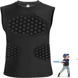 그레이스풀컵 야구 가슴 보호대 유소년 패딩 축구 셔츠 T볼용 라크로스 골키퍼