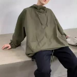 남성 오버핏 아노락 후드 점퍼 바람막이 캐주얼 자켓