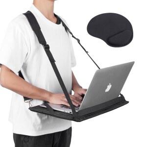 ALPHABET WONDERS 17인치 패드 위한 메모리 노트북 최대 가능한 웨어러블 마우스 조절 스탠드 포함 태블릿 하네스 E리더기를 스트랩