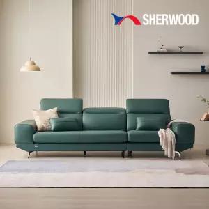 말로 3.5인용 이태리 천연통가죽 소가죽 헤드틸팅 기능성 소파