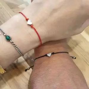 발찌 하트 커플 줄 매듭 소원 팔찌