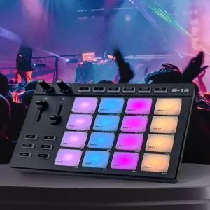 비트 메이커 음향기기 믹서 작곡 편곡 초보자 미디큐브 장비 배열 컴퓨터 미디타격패드 박자