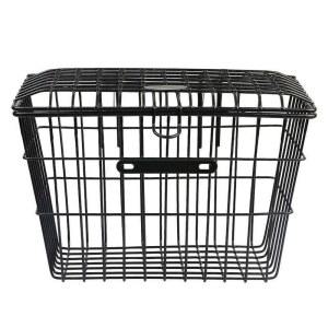 자전거 뒤바구니 철제 플레이트 비퀵 클립 보관 바구니 보조석 뒷바구니 커버 베이직 후면