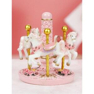 스노우볼 생일선물 크리스탈 생일 워터볼 소녀 머 엔틱 눈사람 소품 오르골 트리