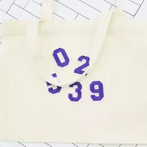 열접착와펜 숫자와펜 옷리폼 의류리폼 보라색